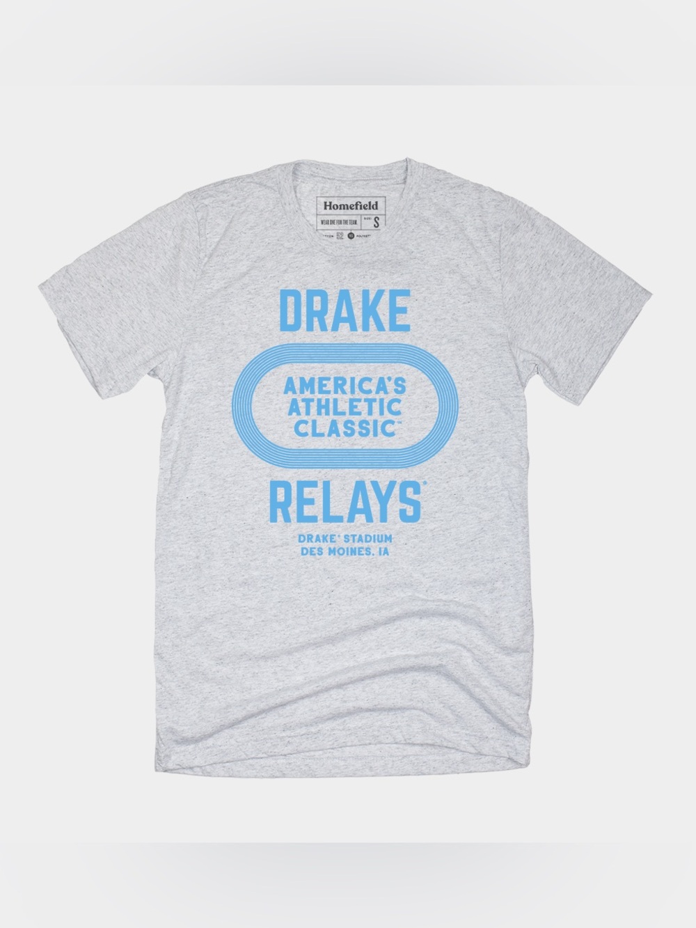 New! Lightweight Running shirt - Drake Relays Medium